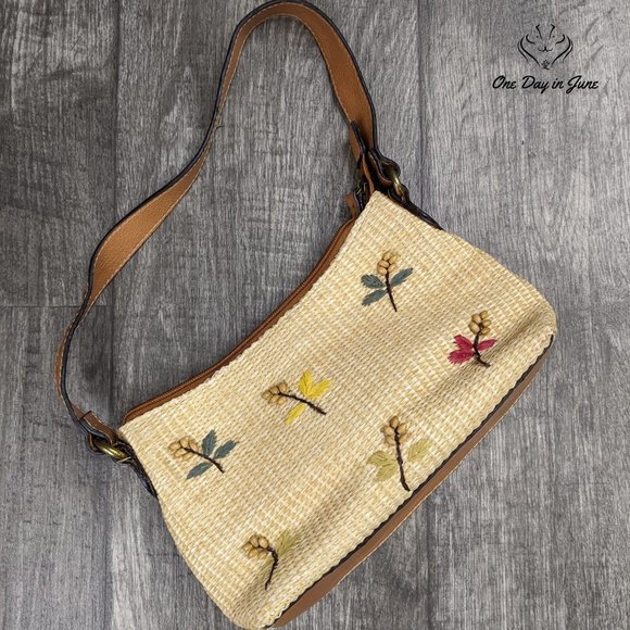 Fossil Handbags - Fossil Wicker Hand Bag